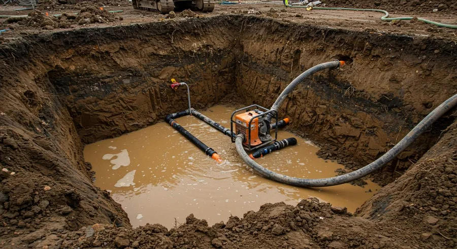 Почему котлован заполняется водой: комплексное решение проблемы