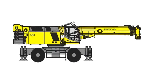 Самоходный кран SENNEBOGEN 683M