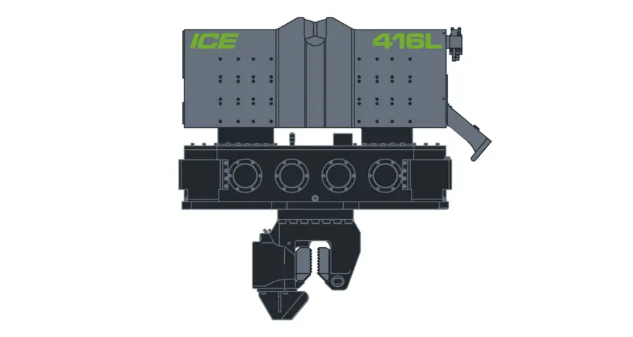 Вибропогружатель шпунтовых свай ICE416L 